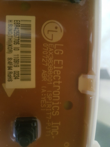 Imagen 3 de 8 de Tarjeta Electronica Para Lavadora LG Turbo Drum