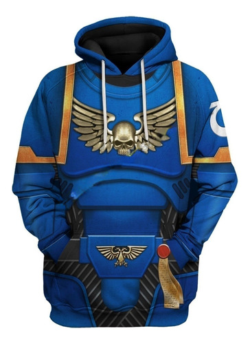 Sudadera Con Capucha Para Cosplay De Warhammer 40k, Unisex