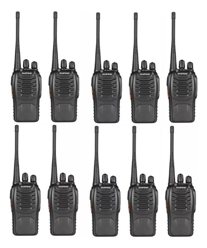 Radio Intercomunicador Baofeng 888s Uhf X10 Batería 2800mah