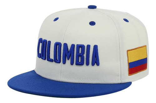 Gorra Plana Con Logotipo De Colombia Country Pride