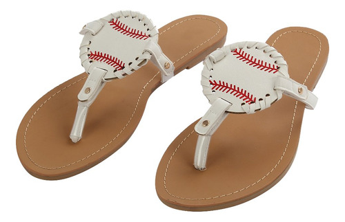 Softball Flip Flops For Women Ladies Sanda B072jv2y9f_050424