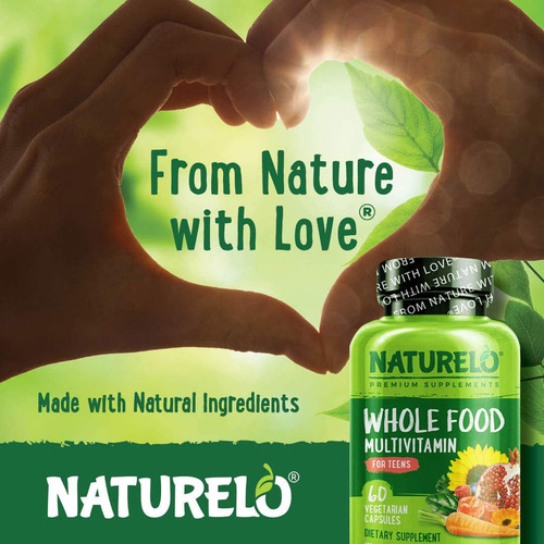 Suplemento Naturelo Whole Food Multivitamínico Para Adolesce