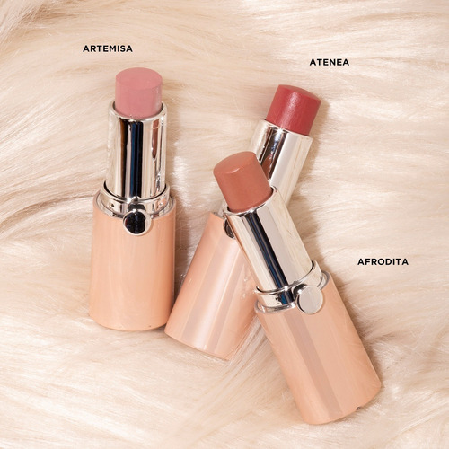 Imagen 5 de 6 de Labial Bálsamo Lipstick Balm Volumen Maquillaje Regina
