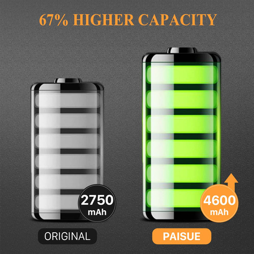 Bateria Para iPhone 7 Plus 4600 Mah Alta Capacidad Mejorada