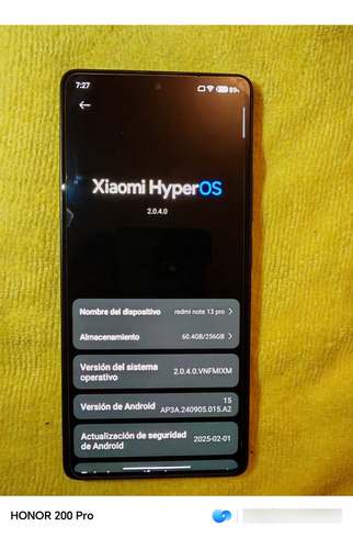 Redmi Note 13 Pro 4g 256 Y 8 Ram Dual Sim Liberado (Usado)