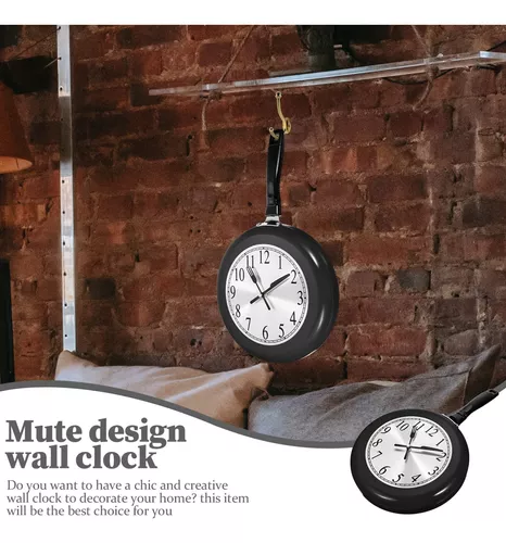 Reloj De Pared Decorativo En Forma De Sartén Para Cocina