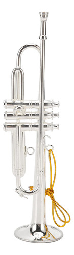 Modelo De Trompeta En Miniatura, 14 Cm, 5.5 Pulgadas, Plata