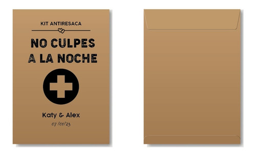 Imagen 3 de 3 de Kit Antiresaca - Pack 50 Unidades - Casamiento