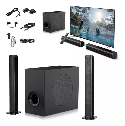 comprar Home Theater Soundbar 2.1 Bluetooth Barra De Som Subwoofer