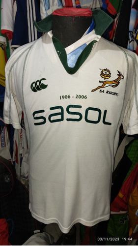 Camiseta Rugby Sud África Canterbury Talle M Pero Le Sirve A