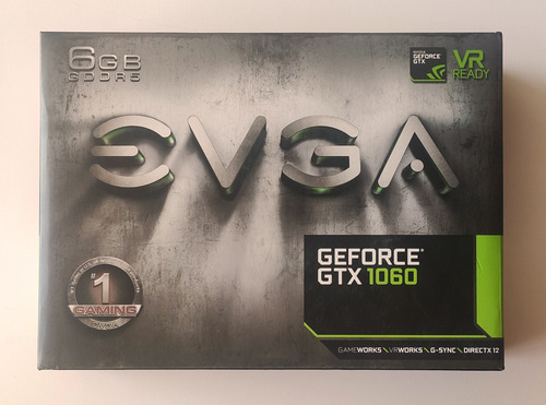 Tarjeta De Video Nvidia Evga Geforce Gtx 1060 6 Gb Vram Ddr5 (Usado)