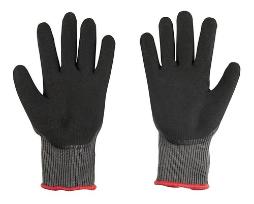 Imagen 2 de 10 de Guantes N5 Talla S Bañados En Nitrilo Milwaukee 48228950
