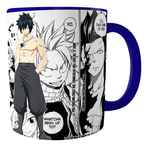 Taza Cobalto Gray De Fairy Tail