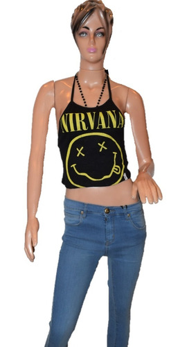 47 Street Musculosa Nirvana Estampada