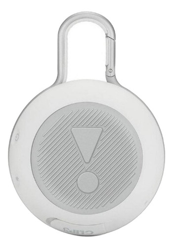 Imagen 3 de 3 de Parlante JBL Clip 3 portátil con bluetooth steel white
