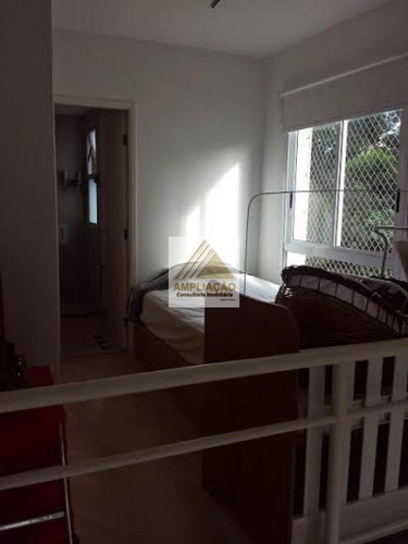 Imagem 10 de 15 de Loft Mobiliado 2 Dormitorios 2 Suites 3 Vagas Deposito No Panamby - Py2024