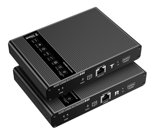 Kit Extensor Hdmi 4k 1080p Kvm P/teclado, Video, Mouse 70mts