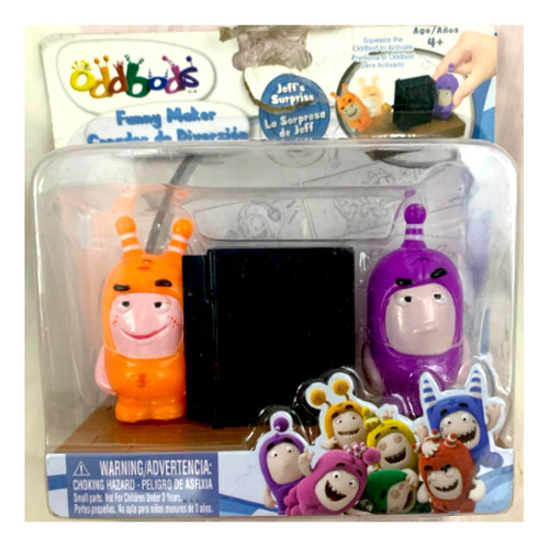 Figuras Oddbods 2 Pack (Usado)