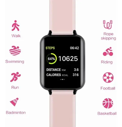 Reloj inteligente besoner b57 bluetooth deportivo ip67 new arrivals