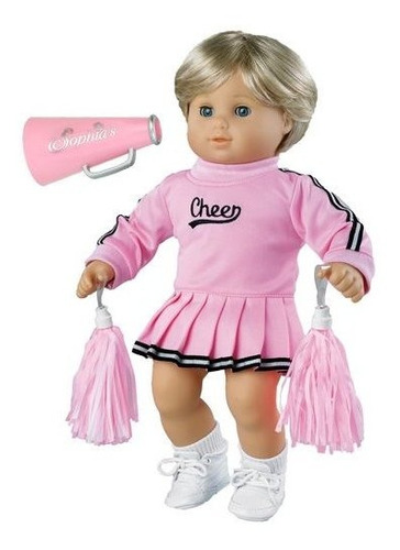 Muñeca De 15 Pulgadas Ropa Cheerleader Outfit De Sophia.s, 3