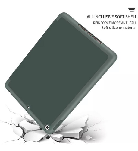 Imagen 6 de 6 de Funda Para iPad 10.2 9° Generación (2021) Ranura Lápiz