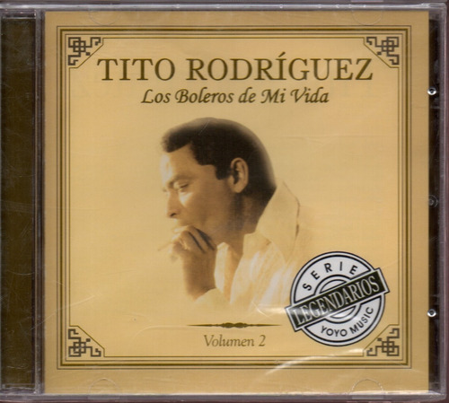 Cd Tito Rodriguez Los Boleros De Mi Vida Vol. 2