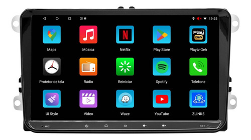 Central Multimidia Jetta 11/17 9p 2gb Android Carplay Wifi