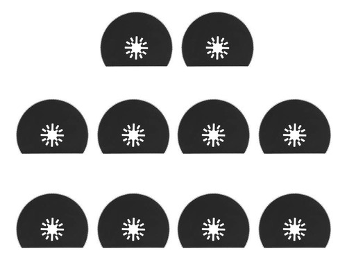 10 Hojas De Sierra Oscilantes De 3.150in/3.1 Pulgadas De Ace