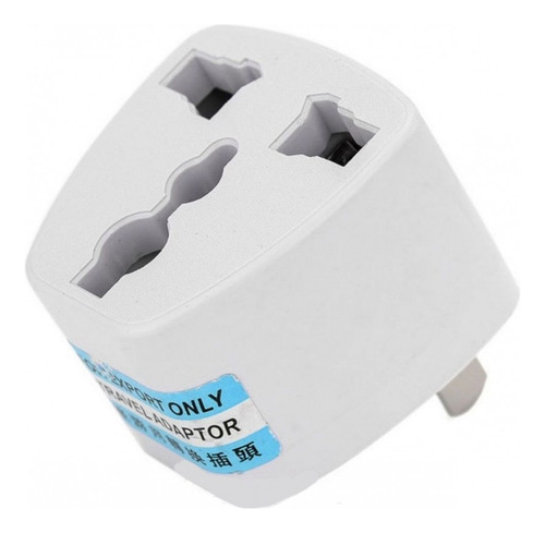 Adaptador Triple Enchufes Universal Viajero Reforzado