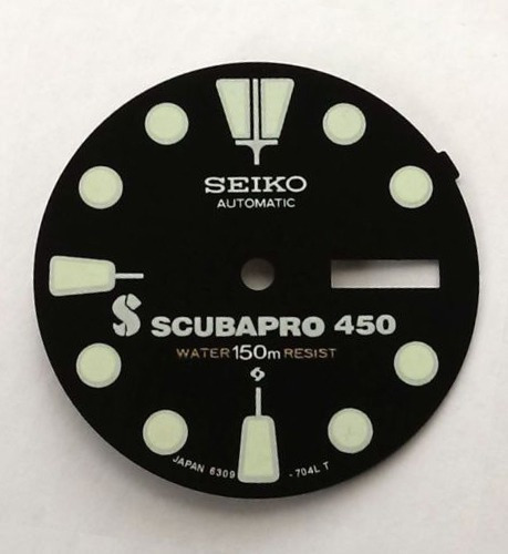 Mostrador Para Seiko Diver Turtle 6309-7040 Scubapro 450 | Frete grátis