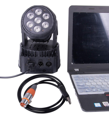 Adaptador De Interfaz Usb A Dmx Led Dmx512 Controlador De