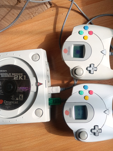 Consola Sega Dreamcast Controles Vmu 