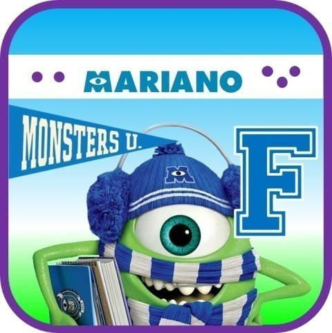 Kit Imprimible Para Tu Fiesta De Monster University