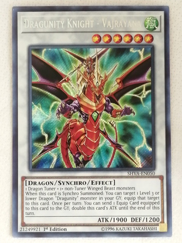 Dragunity Knight Vajrayana Secret Yugioh (Usado)