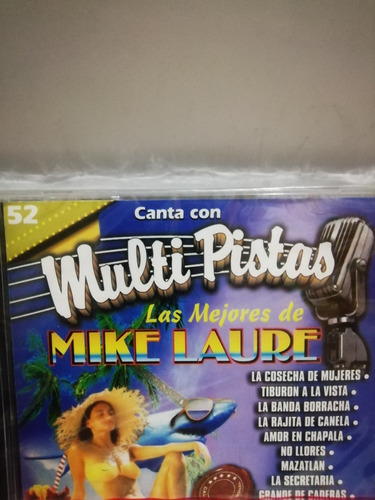 Mike Laure. Las Mejores De. Multi Pistas. Cd. 