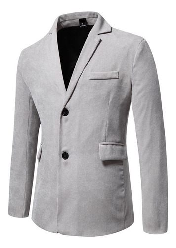 Nuevo Traje Casual Para Hombre, Chaqueta De Moda, Color Sóli