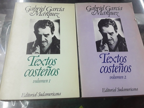 Textos Costeños - Gabriel García Márquez Tomo 1 Y 2 