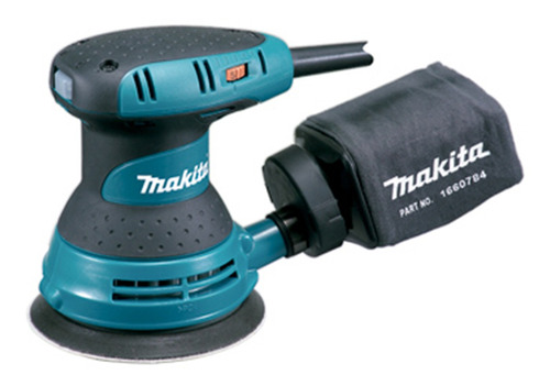 Lixadeira Rotorbital Bo5031 Makita 300w 220v - Makita Cor Azul-turquesa 240V