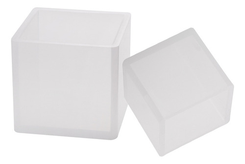 Molde De Silicona En Forma De Cubo De Resina For Hacer Joya