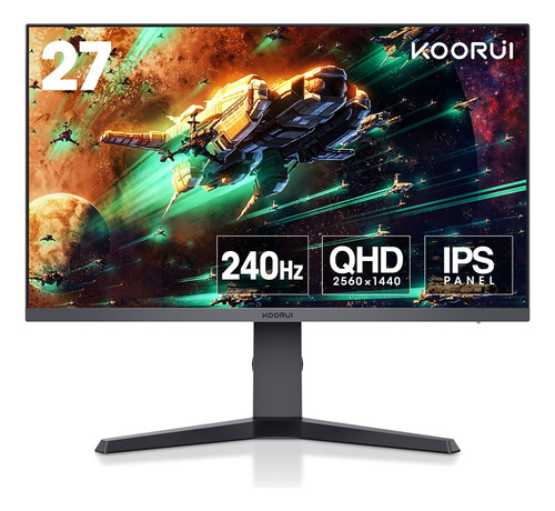 Monitor Gaming 27 Pulgadas - Wqhd (2560x1440), 240hz, 1ms, E