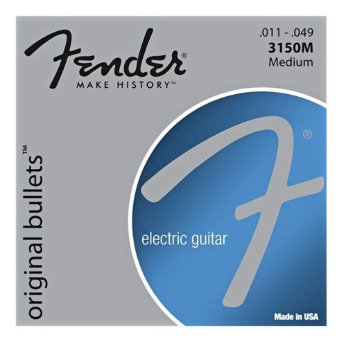 Guitarra elétrica Strung Fender 3150m Bullet End