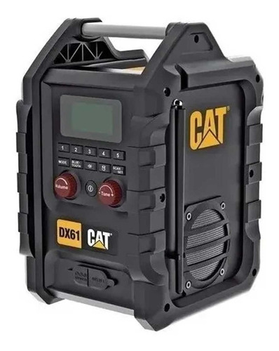 Parlante Bluetooth Cat Caterpillar Radio Fm Amtbateria 18v