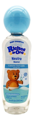  Ricitos De Oro Baby Shampoo Neutro Cabello Delicado 250 Ml