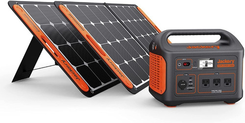 Jackery Portable Power Station Explorer 1000w, Panel Solar