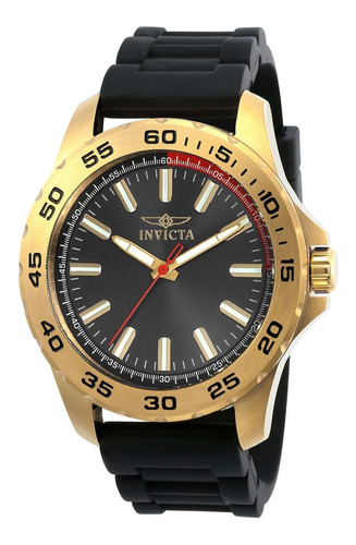 Reloj Invicta 21941 Silicon Negro Hombre