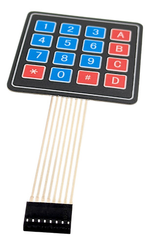 Arduino Teclado Matricial Numérico 4 X 4 Alfanumerico