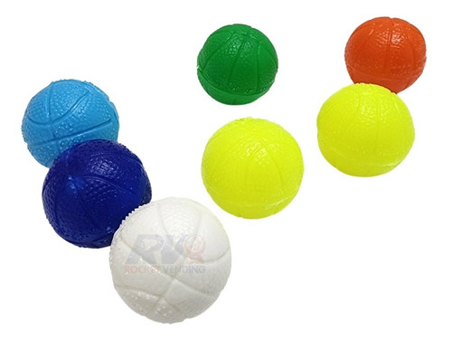 100 Pzas Pelota Super Económica 1 Pulgada Chiclera Pelotera 