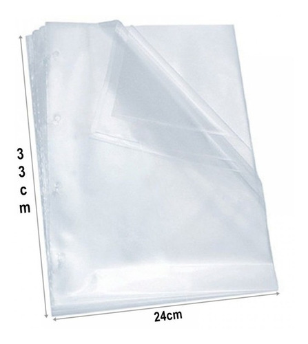 Bolsa de plástico para manualidades, 24 x 33 cm, 0,06 cm, tamaño A4, 100 unidades, sin agujero