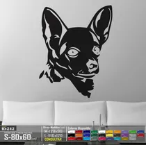 Comprar Vinilo Decorativo Perro Chihuahua Mascota Decoracion