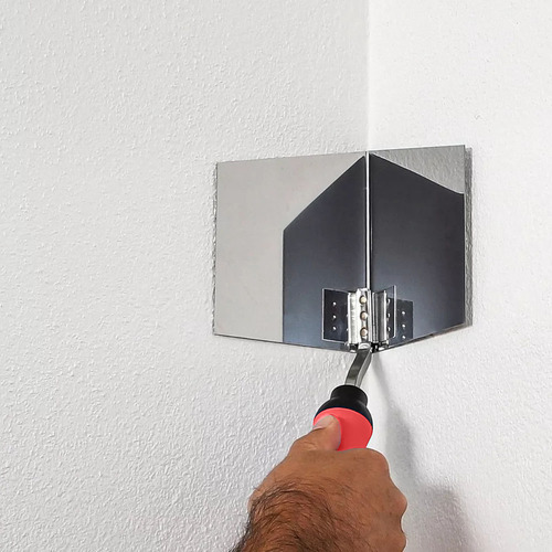 Kit Desempenadeira Inox De Canto Interno E Externo 90 Graus